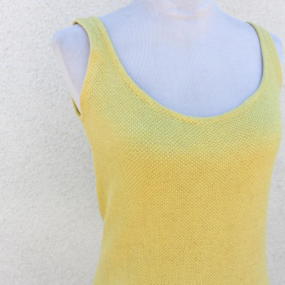 Vintage 1960s Bright Yellow Swimsuit by Eileen Holdie New York / Swimwear - Picture 2 of 9